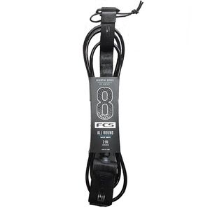 NWT FCS 8 All Round Essential Series Leash - Recommended Wave Size: 2 - 8 ft